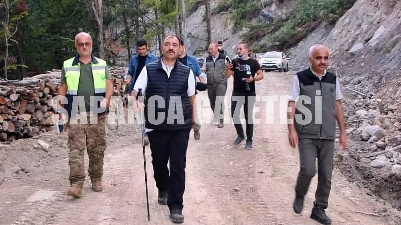 Vali Kaldırım Soğucak Yaylasında