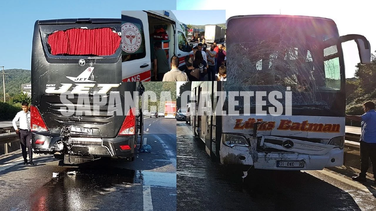 7 Aracın Karıştığı Zincirleme Kazada 10 Kişi Yaralandı