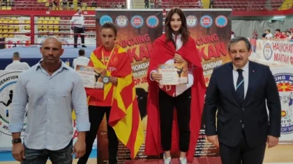 Afra Adıyaman Balkan Şampiyonu