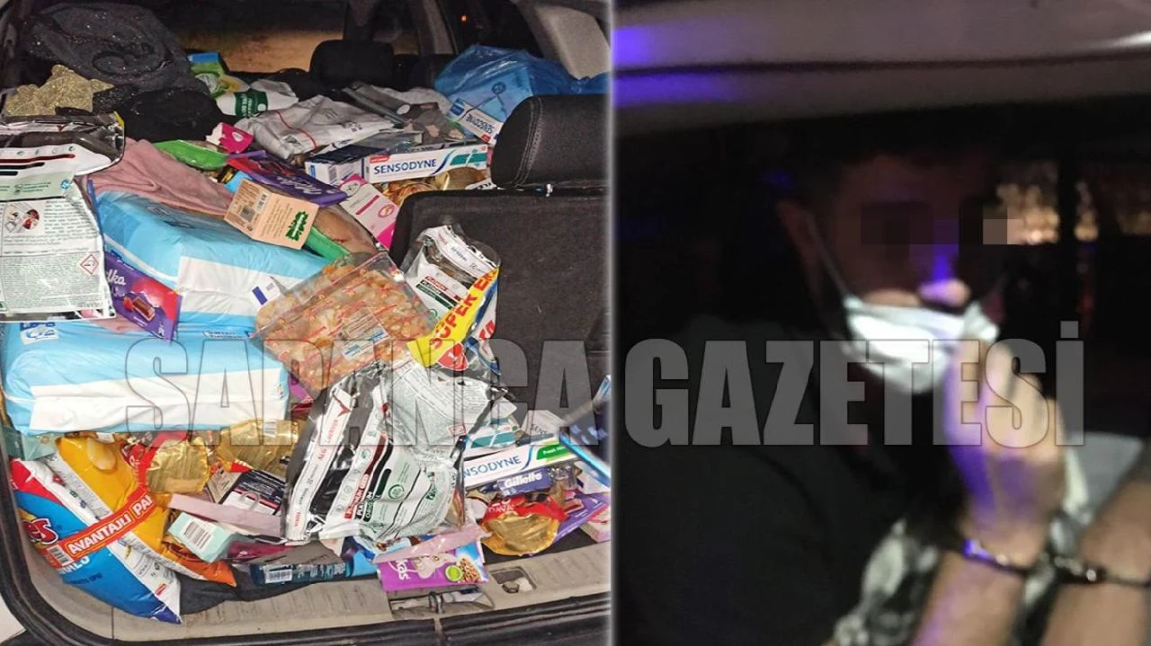 Market Fareleri Polisten Kaçamadı