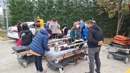 Sapanca İlçe Hastanesi'nde Tatbikat