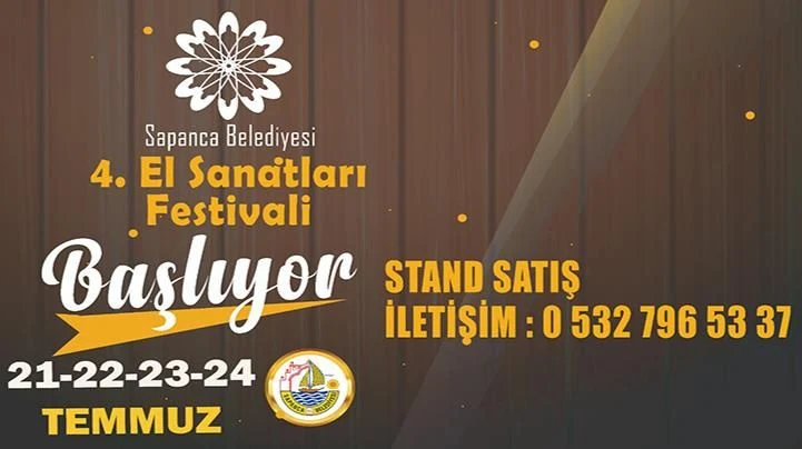 Sapanca 4. El Sanatları Festivali Başvuruları Başladı