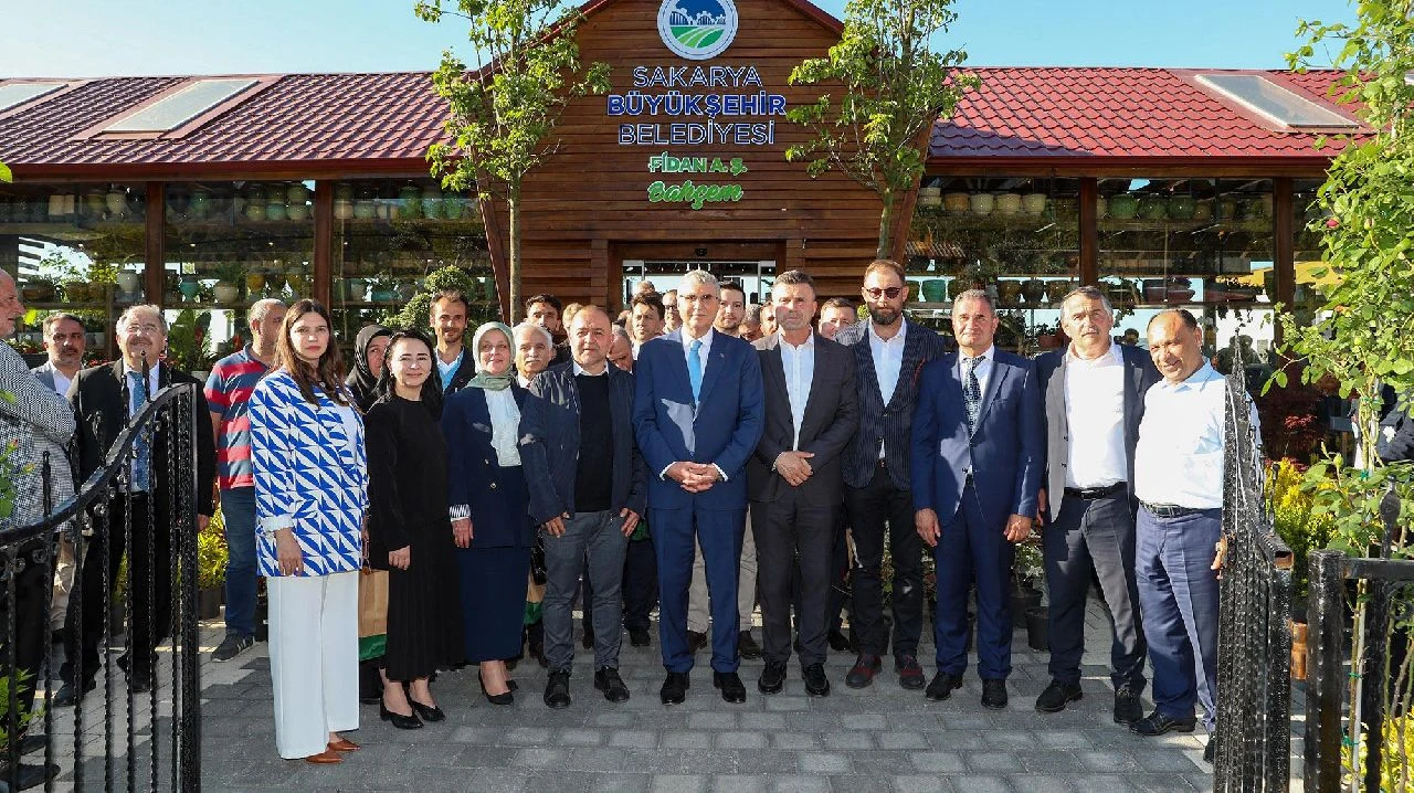 Sapanca Yanık Fidan Üretim ve Teşhir Merkezi Açıldı