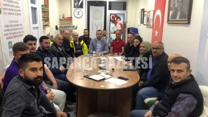 İYİ Parti Sapanca'da Görev Dağılımı Belli Oldu