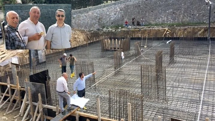 Ahmet Yıldız Yatılı Kur'an Kursunun Temeli Atıldı