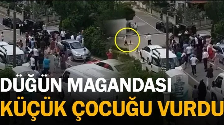 Sapanca'da Düğün Magandası Küçük Çocuğu Vurdu!