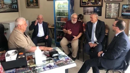 Başkanlar Esnaf Ziyaretinde