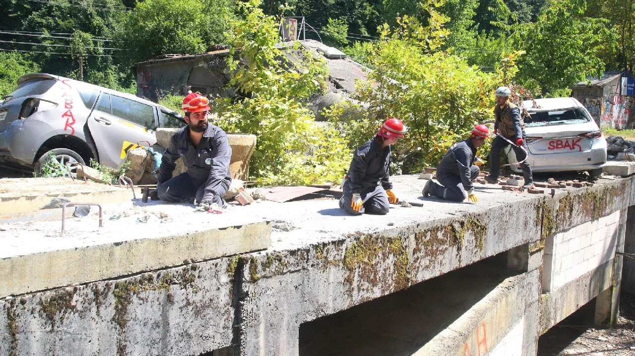 Sabak Sapanca'da Tatbikat Yaptı