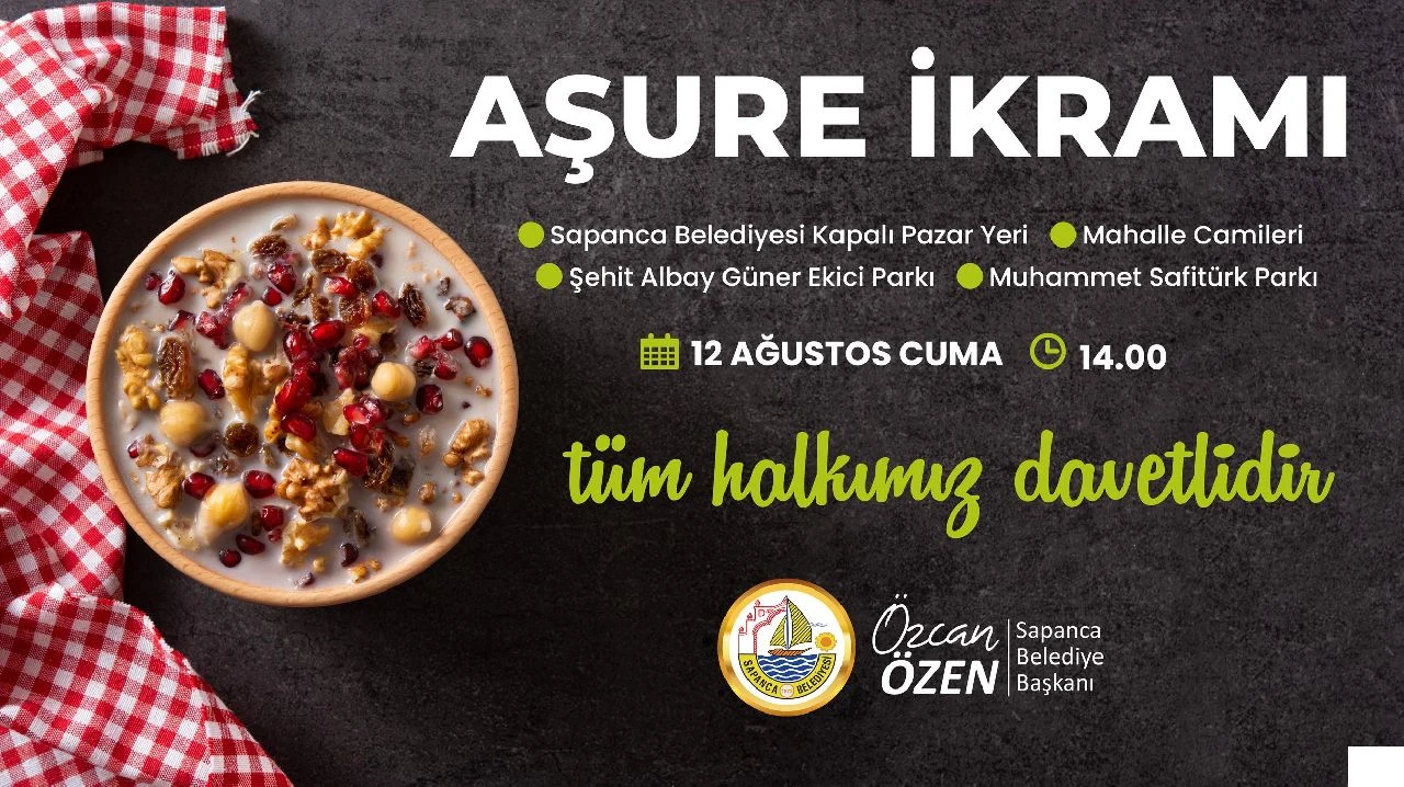Sapanca Belediyesi 7 Bin Aşure Dağıtacak