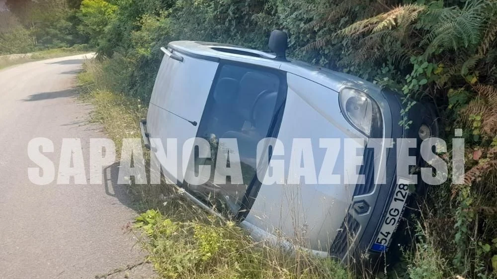 Sapanca'da Trafik Kazası: 1 Yaralı