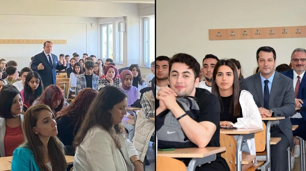 Canpolat ve Tanta Öğrencilerle Buluştu