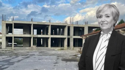 ''İnşaatı Yarım Kalan Alaçam Ortaokulu Mağdur Ediyor''
