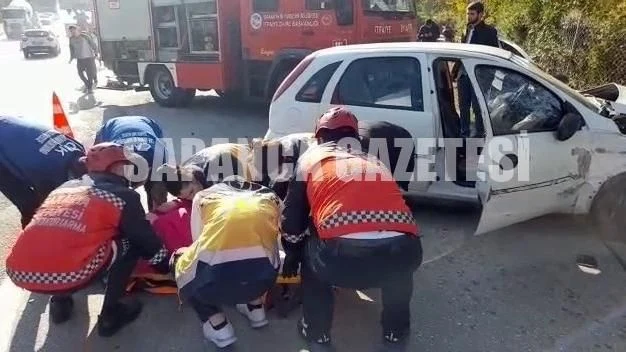 Sapanca'da Trafik Kazası: 3 Yaralı
