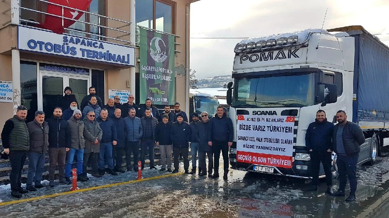 Kazma, Kürek ve Su Yüklü Tır Dualarla Yola Çıktı