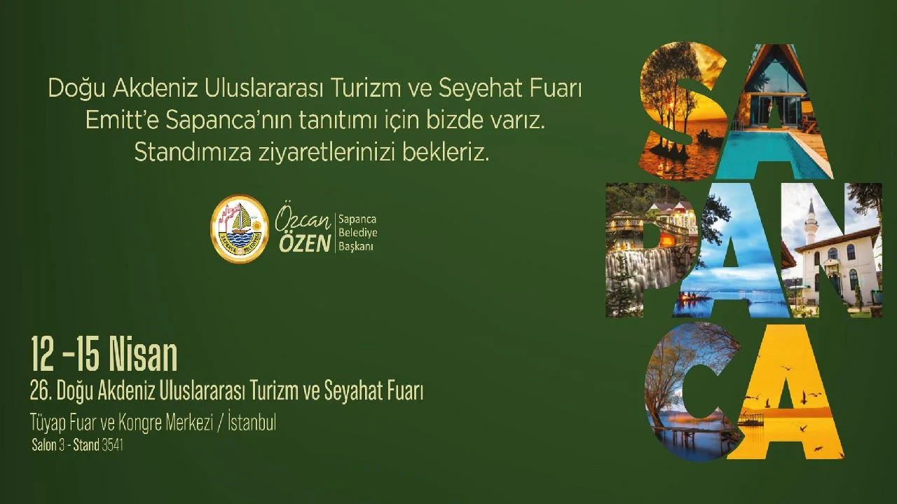 Sapanca Belediyesi Emitt Fuarı'na Katılıyor
