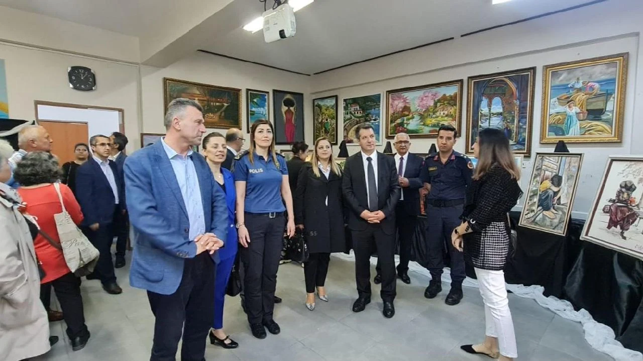 Sapanca Halk Eğitim Merkezi Sergisi Açıldı