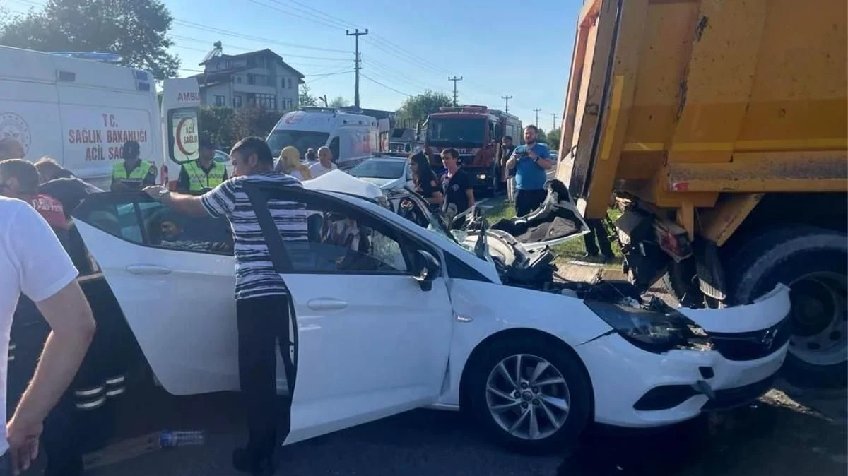 Sapanca'dan Ordu'ya Giden Aile Kazaya Karıştı: 6 Yaralı