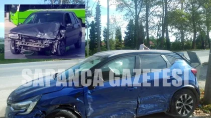 Sapanca'da Trafik Kazası: 1 Yaralı