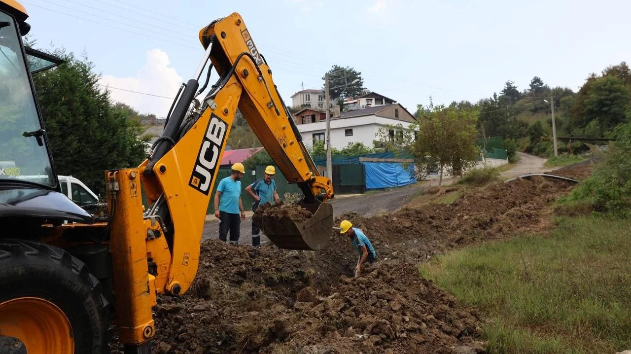 Sapanca Göl Mahallesine Yeni İçme Suyu Hattı