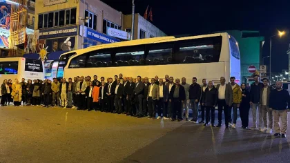 AK Parti Sapanca Büyük Kongre için Ankara'ya Gitti