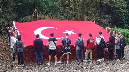 Gençler Çatalkaya Vadisi'nde Düzenlenen Yürüyüşte Buluştu