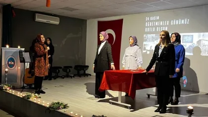 24 Kasım Öğretmenler Günü Kutlandı