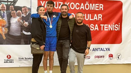 Sapanca'ya Altın Madalyayla Döndü