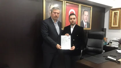 Yusuf İlker Şahin Ak Partiden Aday Adayı Oldu