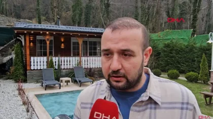 Sapanca'da Yılbaşında Bungalovlar Doldu