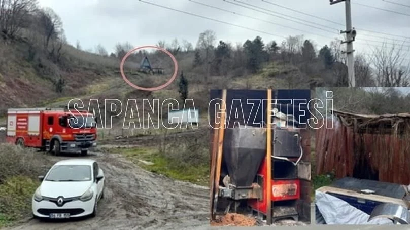 Bungalov Ev Yanmaktan Son Anda Kurtarıldı
