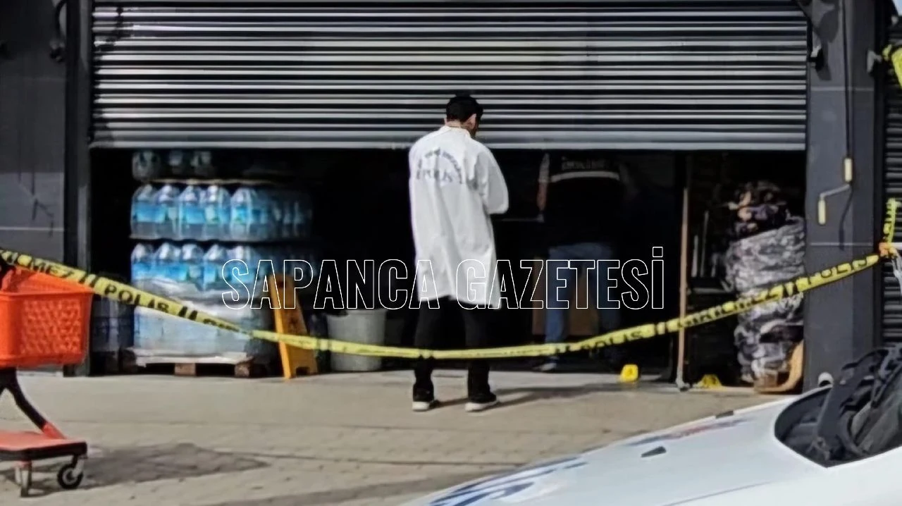 Sapanca'da Zincir Market Çalışanına Silahlı Saldırı : 1 Yaralı