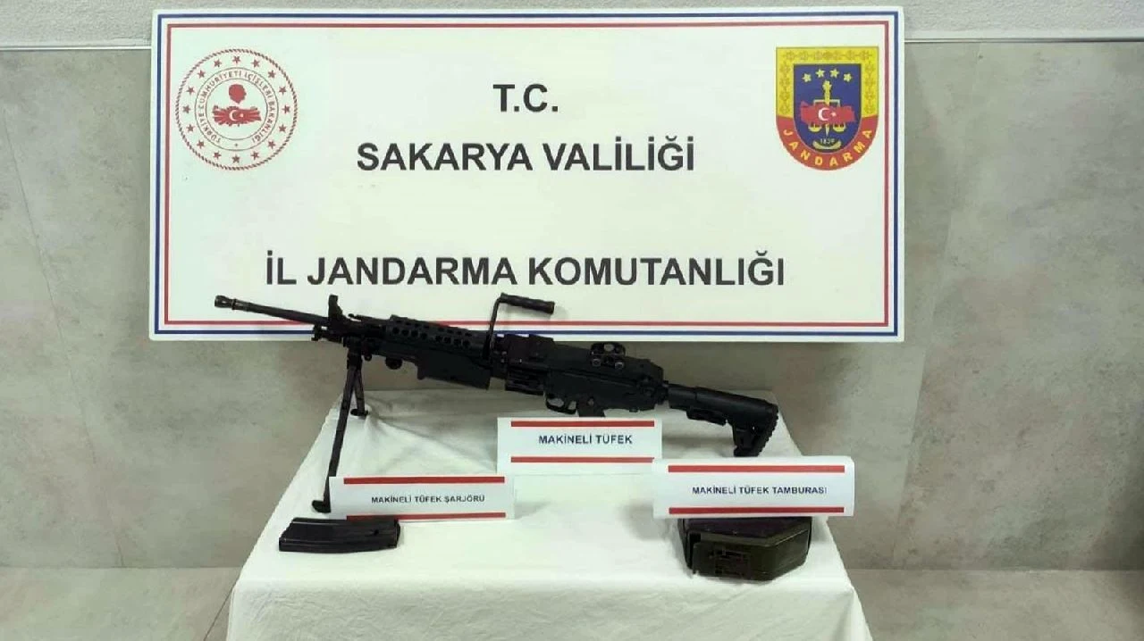 Sapanca'da Uzun Namlulu Silah Ele Geçirildi