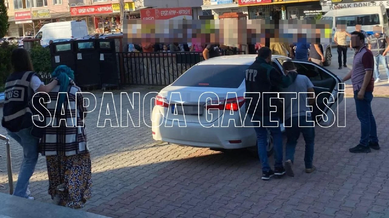Sapanca'da Uyuşturucu Operasyonu