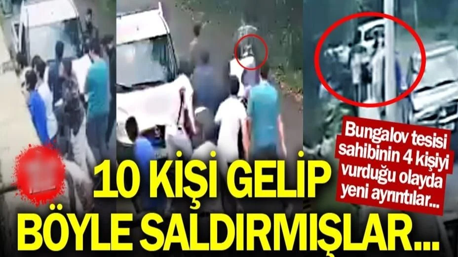 4 Kişinin Yaralandığı Olayda10 Kişi Gelip Böyle Saldırmışlar