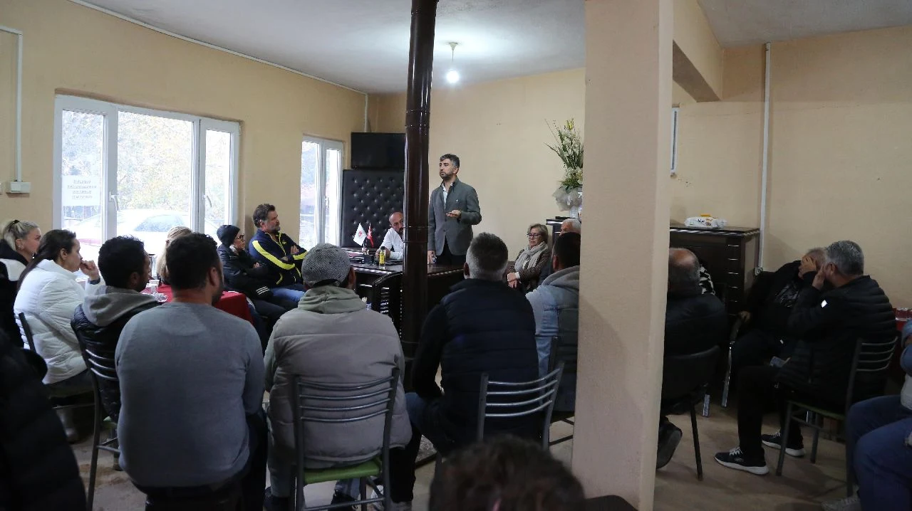 Başkan Şahin, Yanık ve Memnuniye'de Vatandaşlarla Buluştu