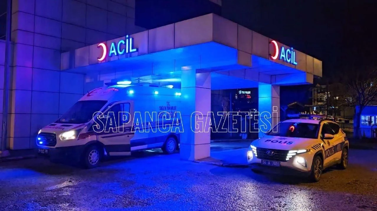 Sapanca'da Bir Kişi Tabancayla Vurularak Yaralandı