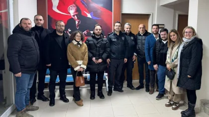 Sapanca CHP'den Güvenlik Güçlerine Yeni Yıl Ziyareti