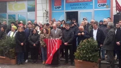 Cumhuriyet Halk Partisi Tarafından Basın Açıklaması Yapıldı