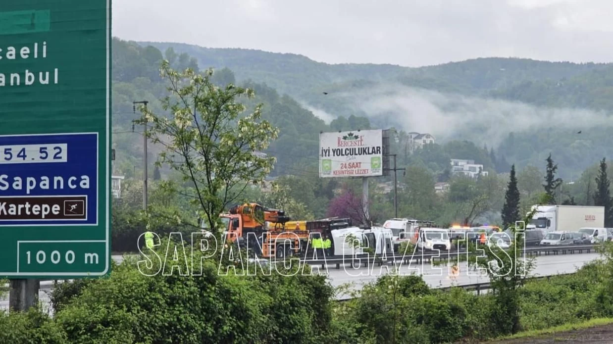 Yağışlı Hava Kazaları Beraberinde Getirdi