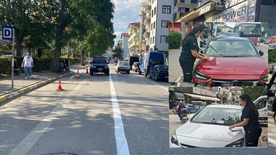 Bu Caddede Artık Tek Yön Park Edilecek