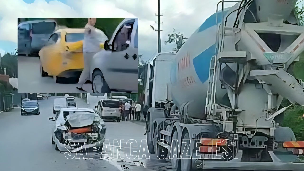 Sapanca'da Zincirleme Kaza: 3 Yaralı