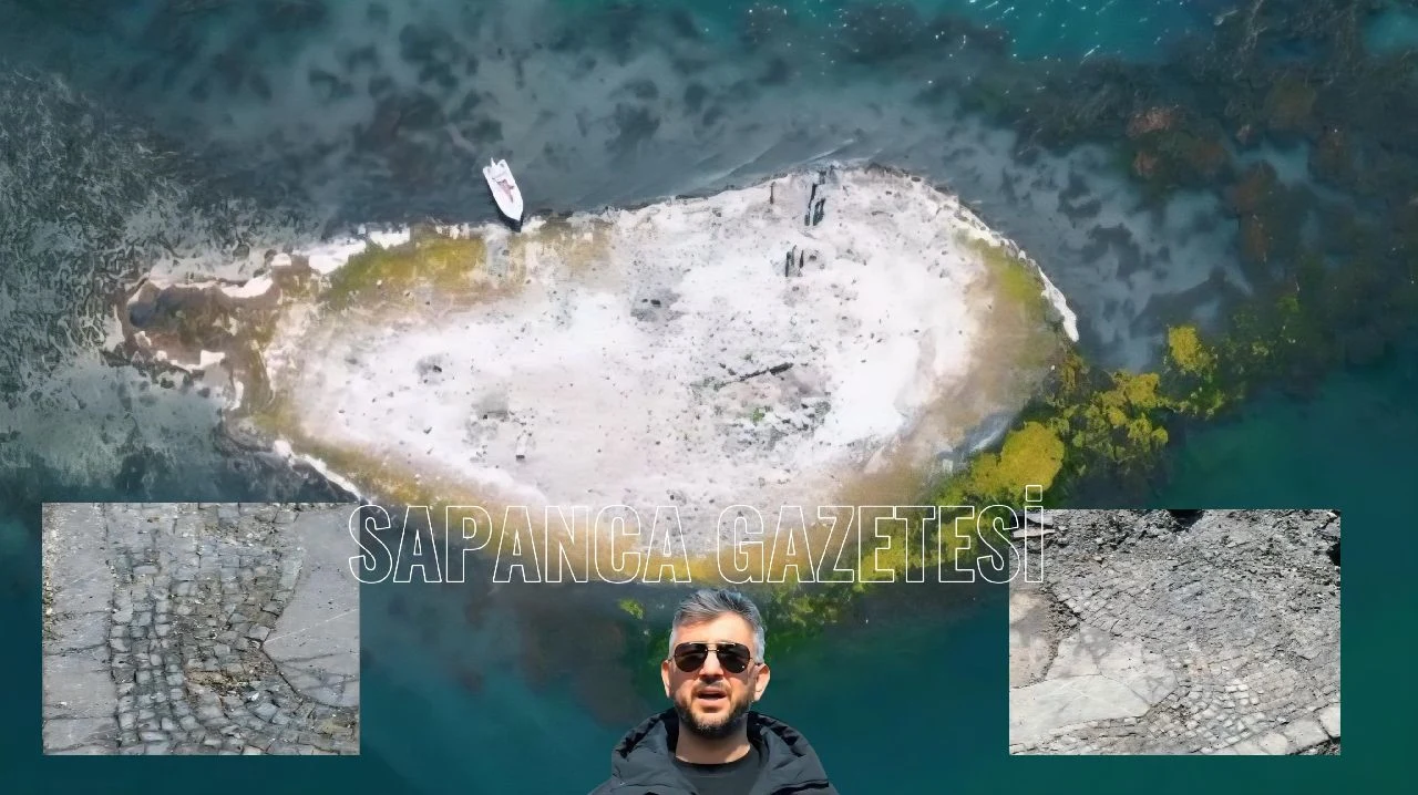 Sapanca Gölü'nde Tarihi Mozaikler Ortaya Çıktı