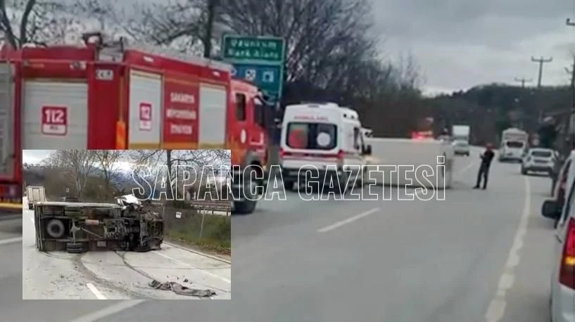 Sapanca Uzunkum'da Trafik Kazası: 2 Yaralı