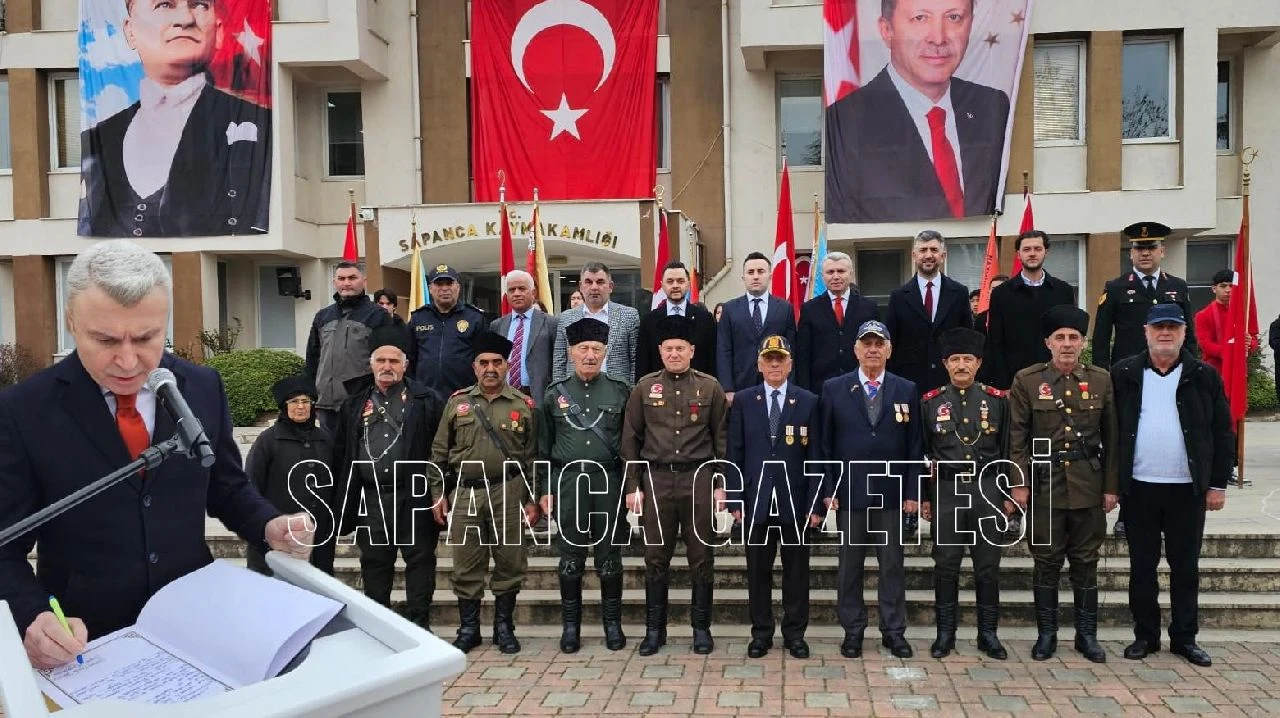 Sapanca'da Çanakkale Zaferi'nin 111. Yıl Dönümü Kutlandı