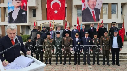 Sapanca'da Çanakkale Zaferi'nin 111. Yıl Dönümü Kutlandı