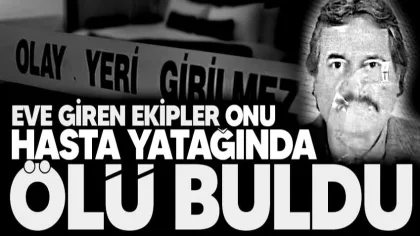 Evinde Hareketsiz Bulunan Adamdan Üzücü Haber