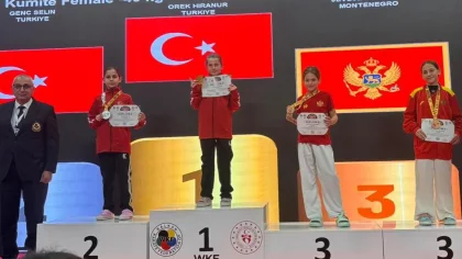 Hiranur Örek Balkanları Feth Etti