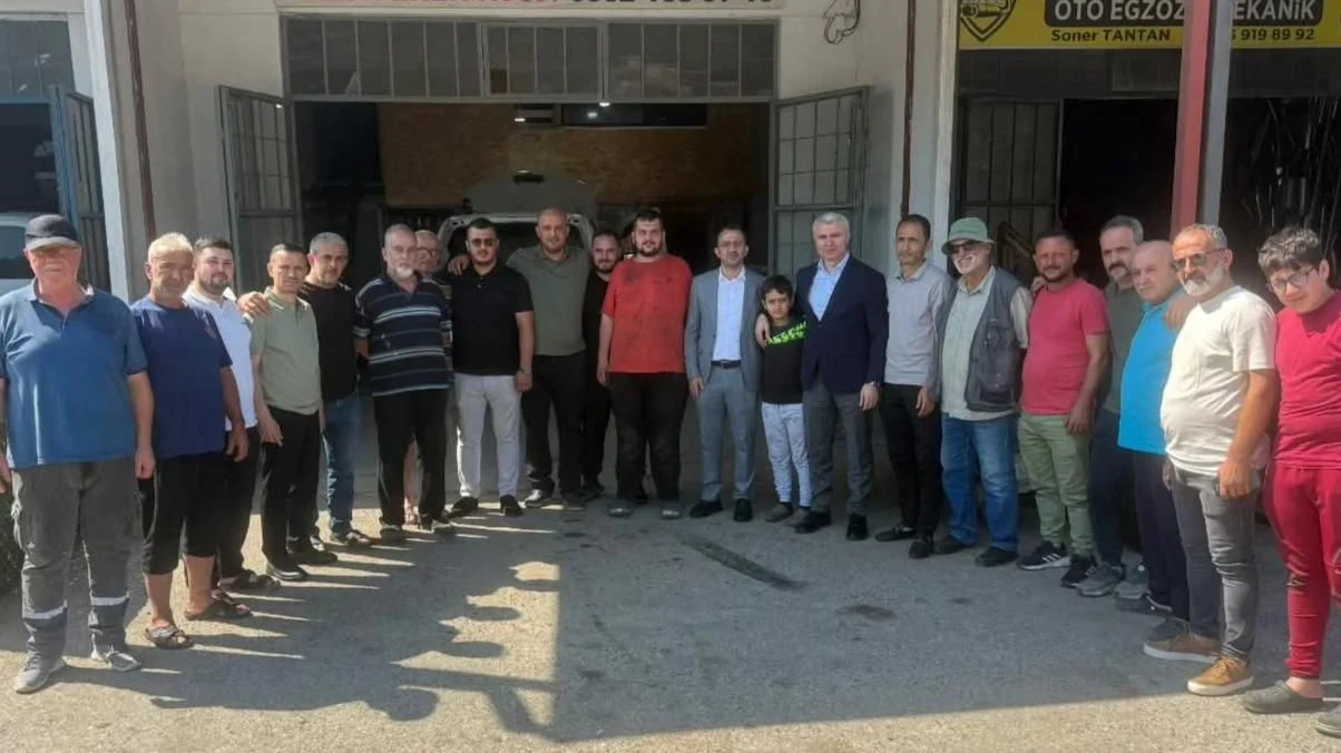 Sapanca Sanayi Esnafının Sorunları Yerinde Dinlendi