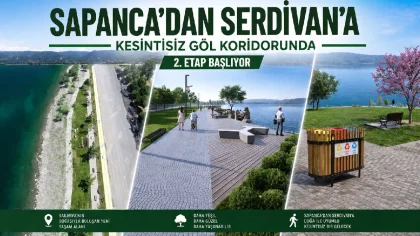 Sapanca Park Projesi'nde İkinci Etap için İhale Tarihi