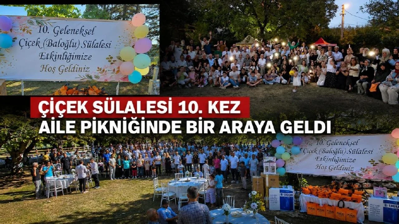 Baloğlu (Çiçek) Sülalesi 10. Kez Buluştu